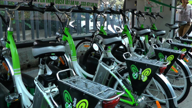 fittasi biciclette elettriche nei bar benevento